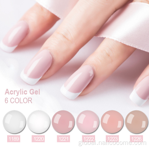 Acrylic With Gel Polish CCO New Arrival Easy To Apply OEM Acrylic Gel Polish For Nail Art Polish Wholesale Poly Gel Manufactory